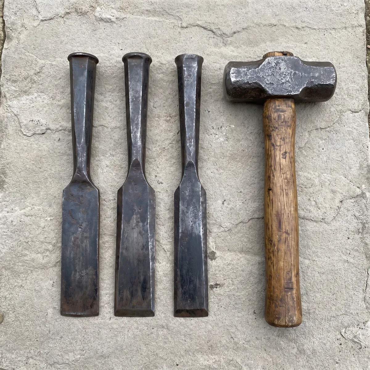 Bolster and Lump Hammer Set